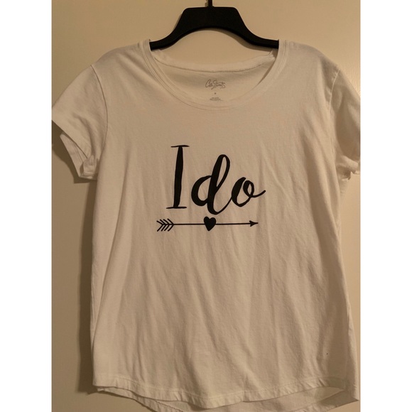 Tops - 💍I DO wedding t-shirt/ engagement t-shirt